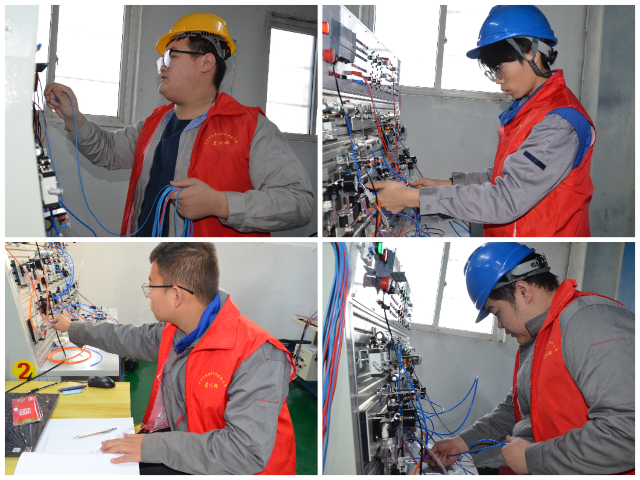 图2 海尔学院学生比赛中 图2 海尔学院学生比赛中