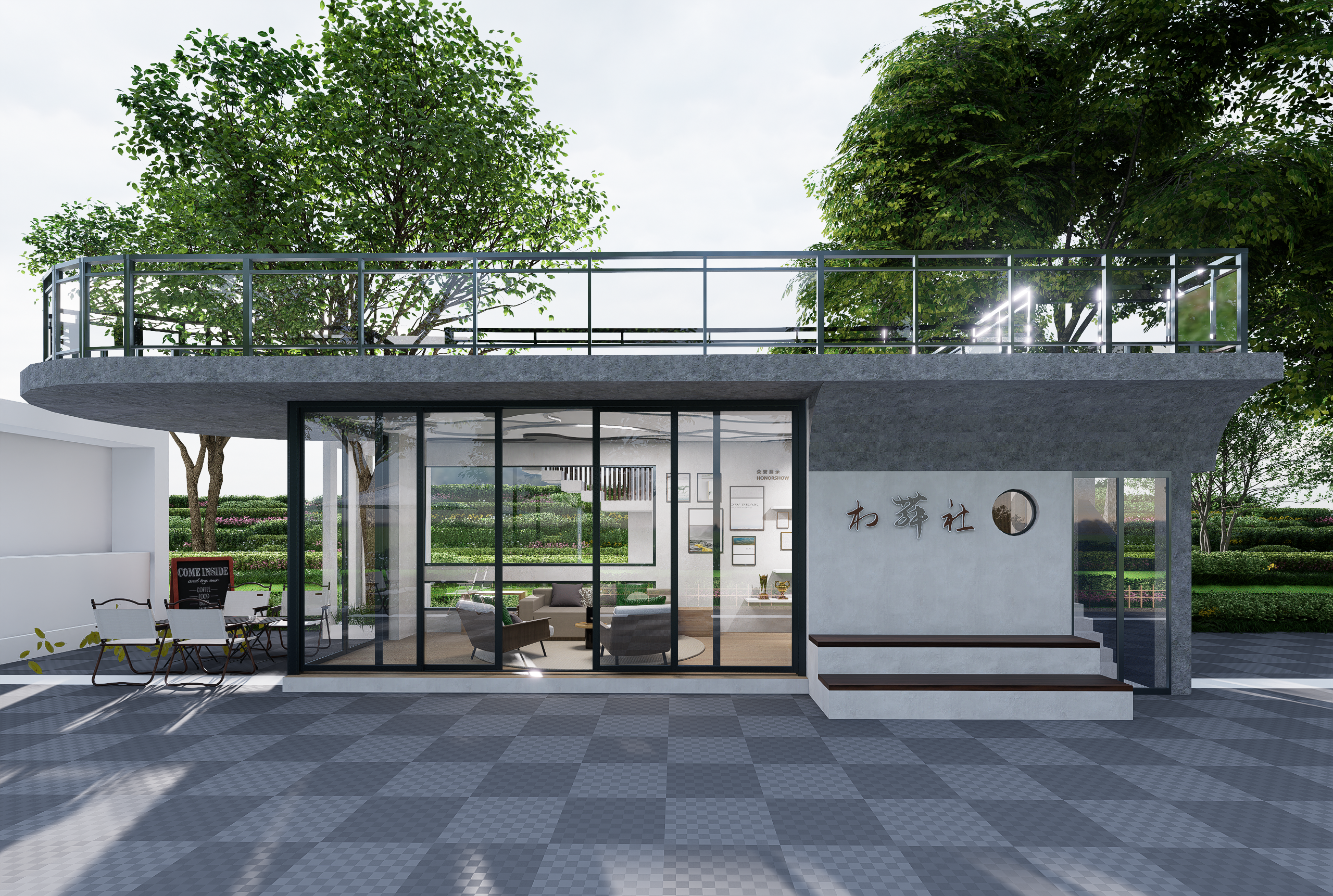 方案效果图1 方案效果图1