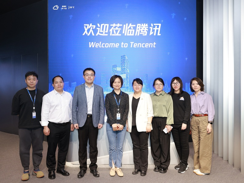 支部在学院党委带领下与桂林市委社会工作部携手前往深圳市腾讯计算机系统有限公司