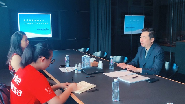 3、钱佳老师带队采访上海菁英航运经纪有限公司董事长季文元.jpg